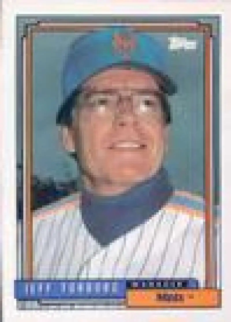 1992 Topps Micro #759 Jeff Torborg NM-MT New York Mets Baseball Card - Baseball Card Single