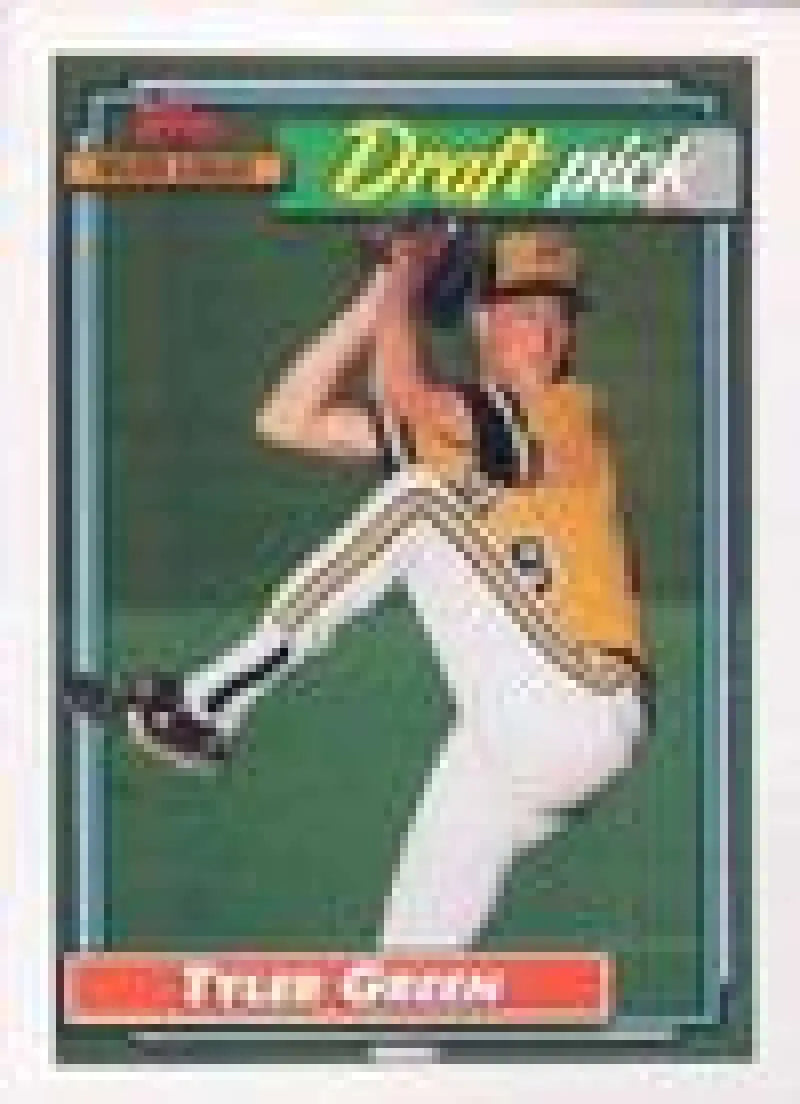 1992 Topps Micro #764 Tyler Green NM-MT RC Rookie Philadelphia Phillies Baseball Card - Baseball Card Single