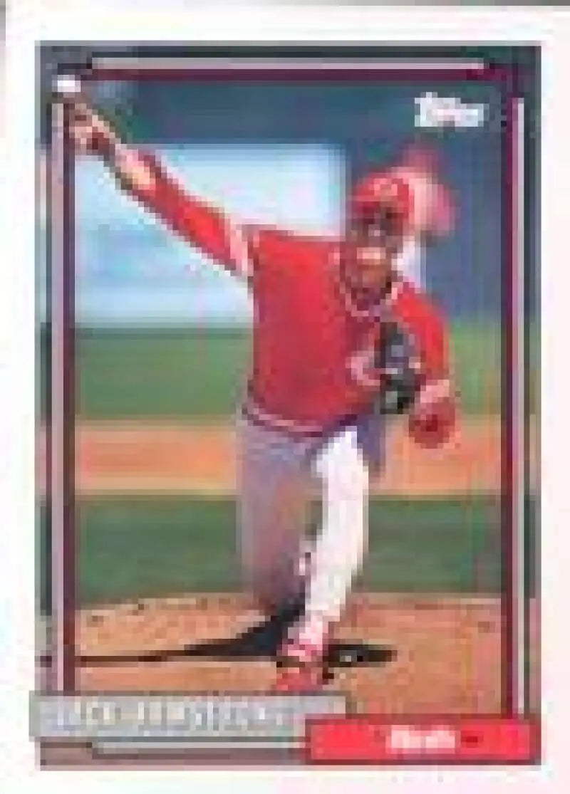 1992 Topps Micro #77 Jack Armstrong NM-MT Cincinnati Reds Baseball Card - Baseball Card Single