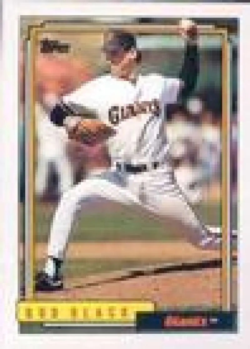 1992 Topps Micro #774 Bud Black NM-MT San Francisco Giants Baseball Card - Baseball Card Single
