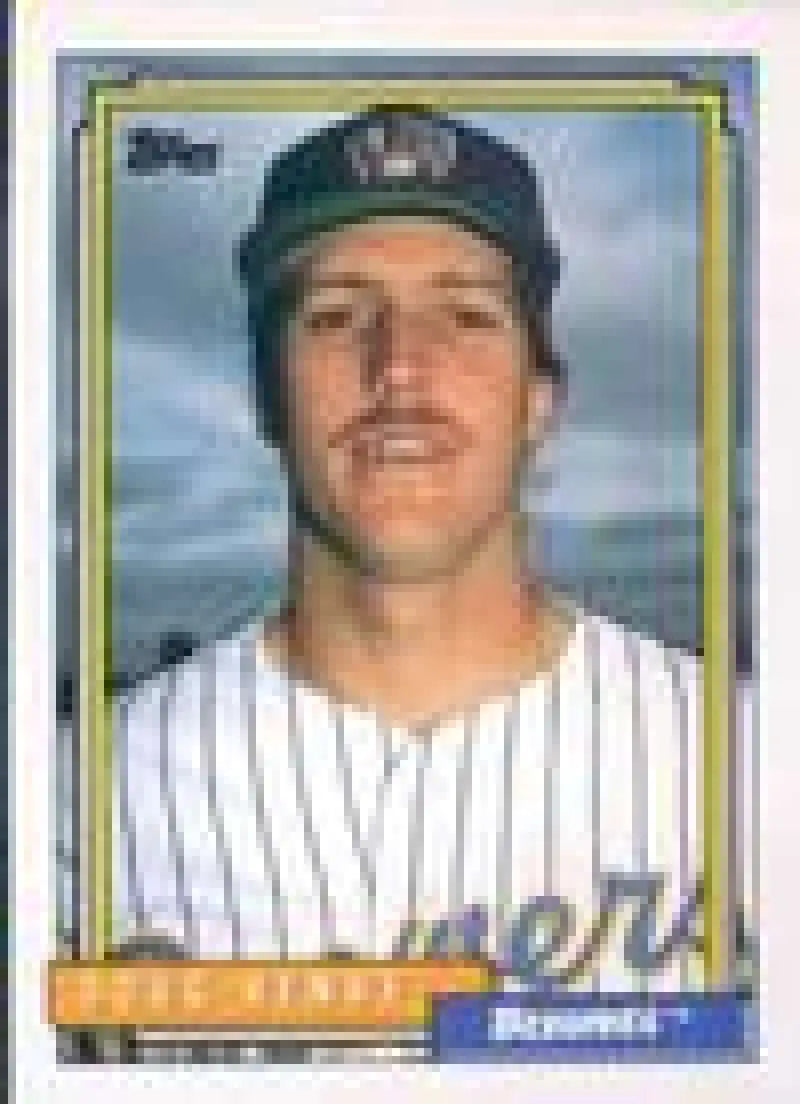 1992 Topps Micro #776 Doug Henry NM-MT RC Rookie Milwaukee Brewers Baseball Card - Baseball Card Single