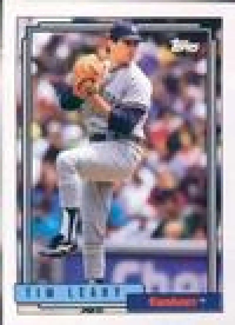 1992 Topps Micro #778 Tim Leary NM-MT New York Yankees Baseball Card - Baseball Card Single