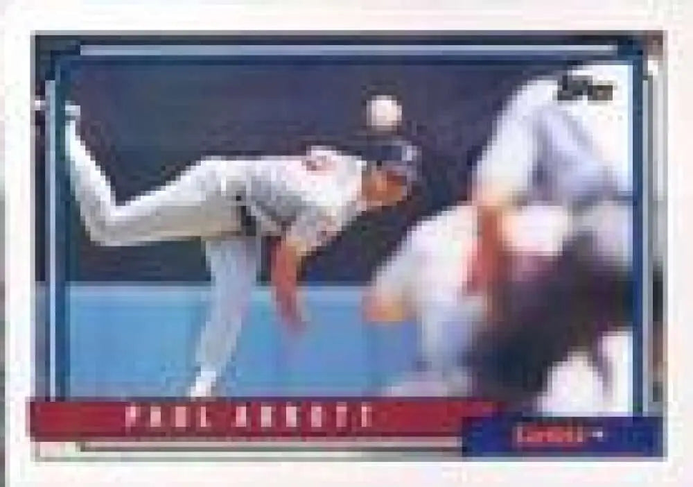 1992 Topps Micro #781 Paul Abbott NM-MT Minnesota Twins Baseball Card - Baseball Card Single