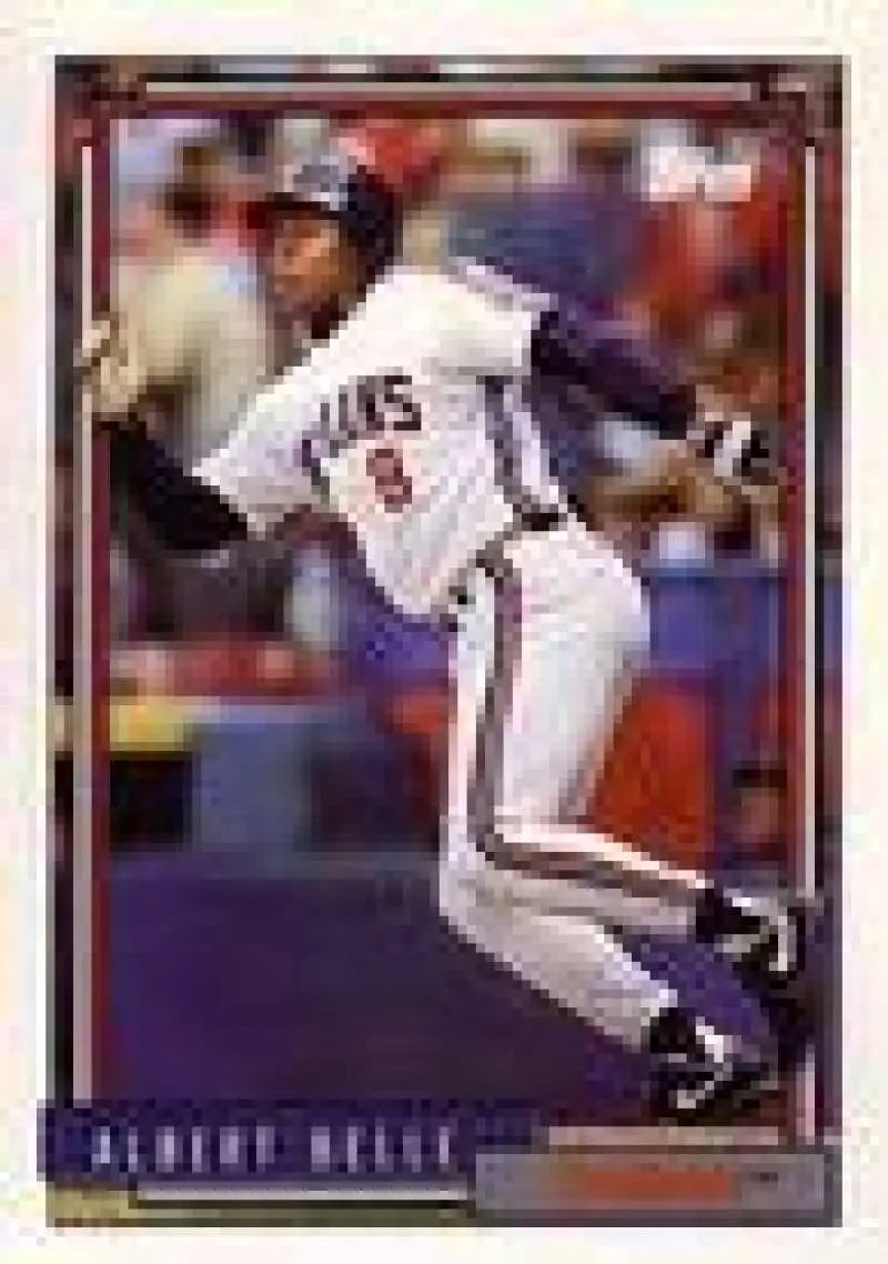 1992 Topps Micro #785 Albert Belle NM-MT Cleveland Indians Baseball Card - Baseball Card Single