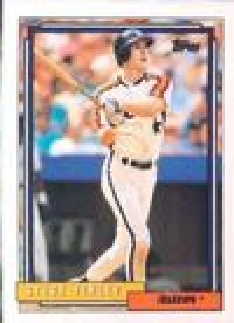 1992 Topps Micro #86 Steve Finley NM-MT Houston Astros Baseball Card - Baseball Card Single