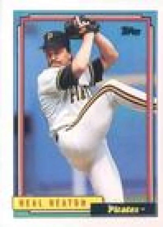 1992 Topps Micro #89 Neal Heaton NM-MT Pittsburgh Pirates Baseball Card - Baseball Card Single