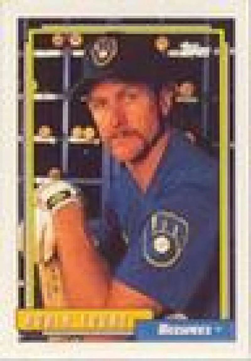 1992 Topps Micro #90 Robin Yount NM-MT Milwaukee Brewers Baseball Card - Baseball Card Single