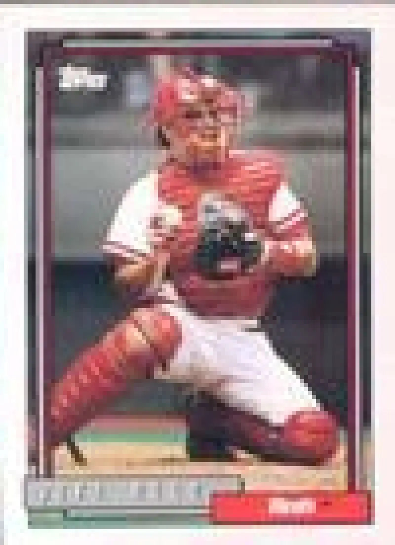 1992 Topps Micro #91 Jeff Reed NM-MT Cincinnati Reds Baseball Card - Baseball Card Single