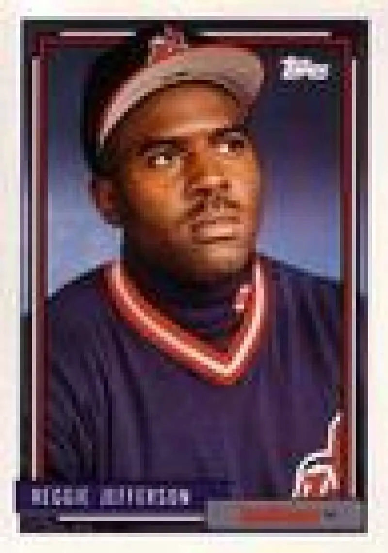 1992 Topps Micro #93 Reggie Jefferson NM-MT Cleveland Indians Baseball Card - Baseball Card Single