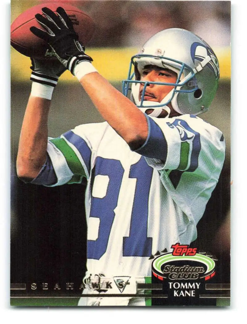 1992 Topps Stadium Club #124 Tommy Kane EX Excellent Seattle Seahawks Football Card - Football Card Single