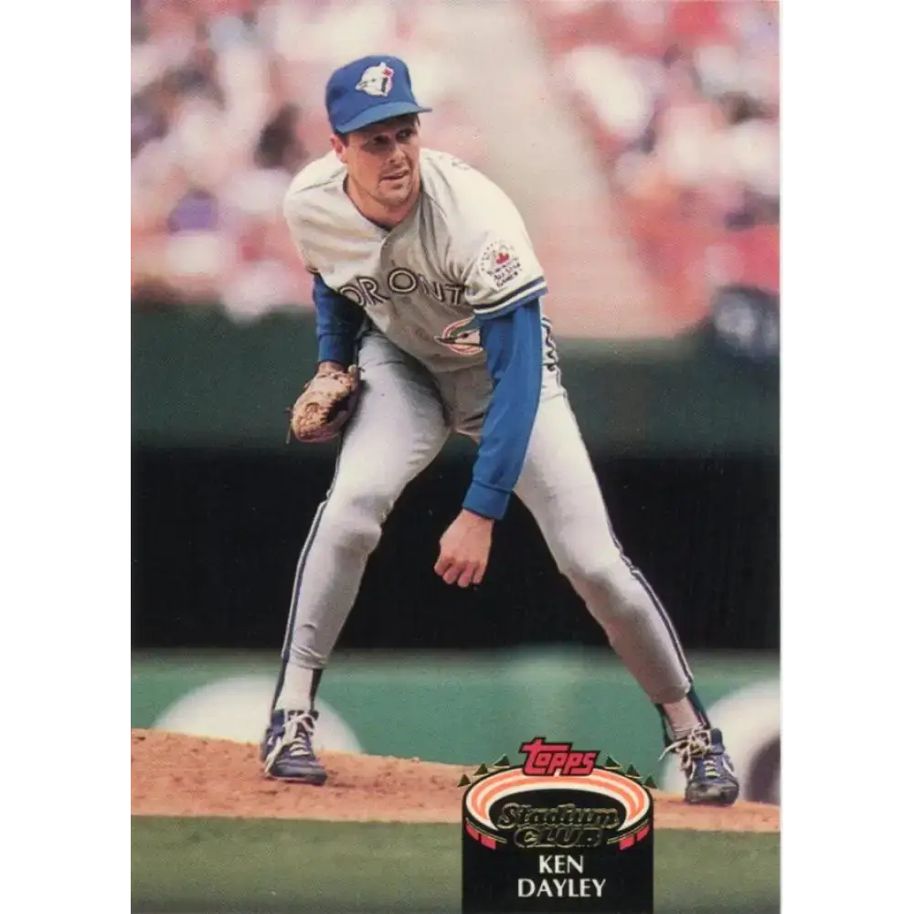 1992 Topps Stadium Club #137 Ken Dayley NM-MT Toronto Blue Jays Baseball Card - Baseball Card Single