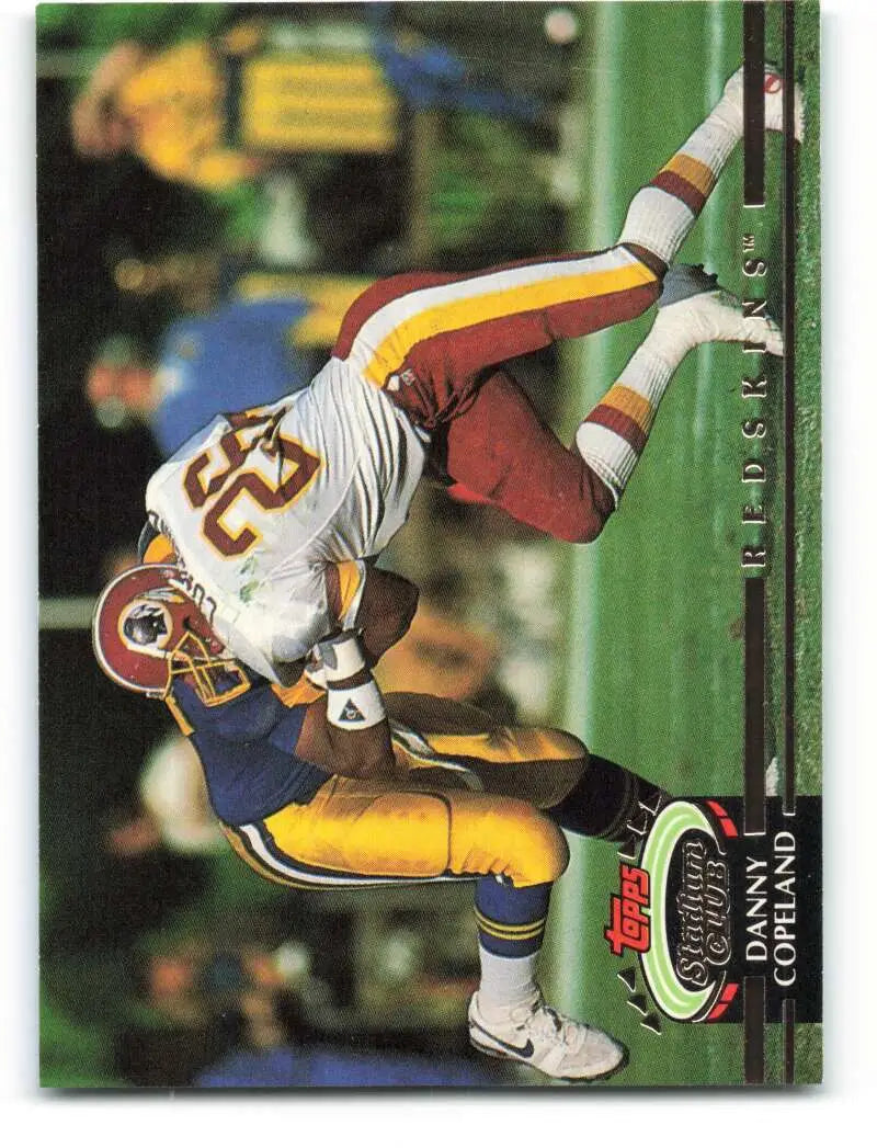 1992 Topps Stadium Club #162 Danny Copeland EX Excellent Washington Redskins Football Card - Football Card Single