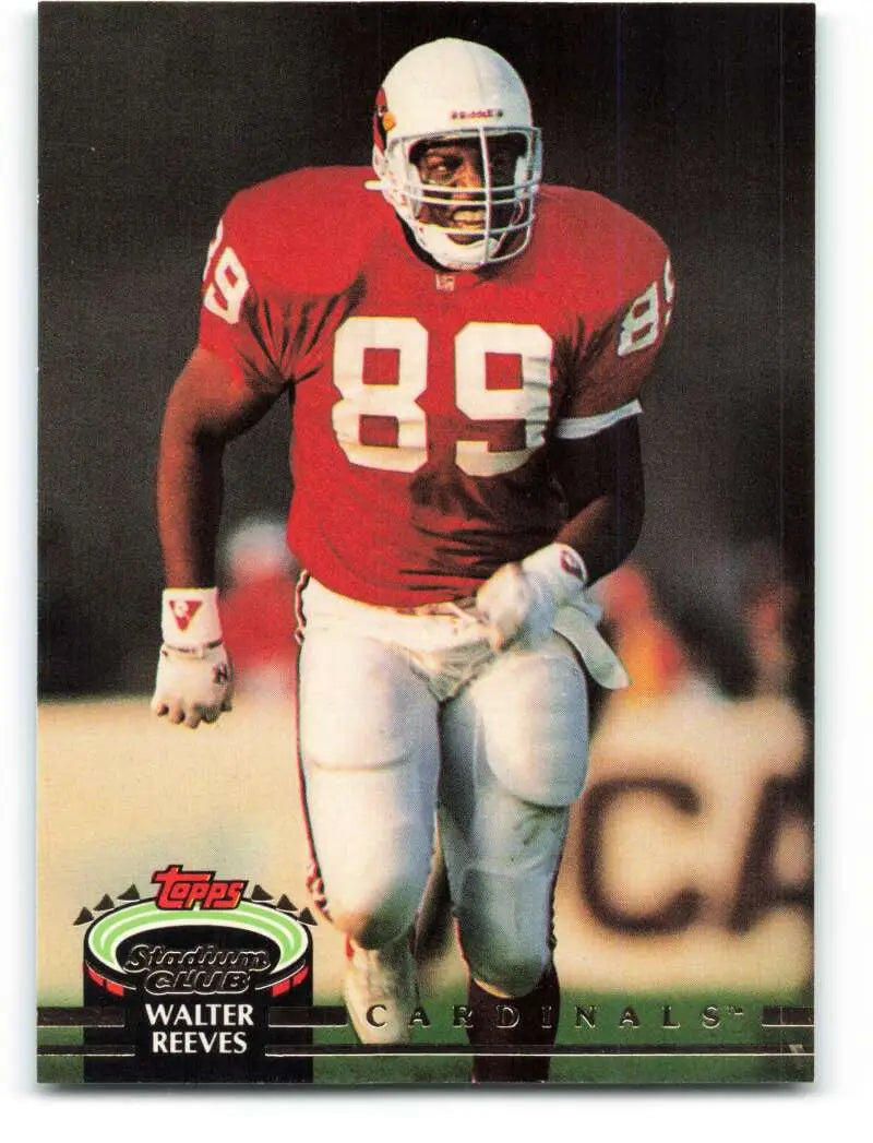 1992 Topps Stadium Club #215 Walter Reeves EX Excellent Phoenix Cardinals Football Card - Football Card Single