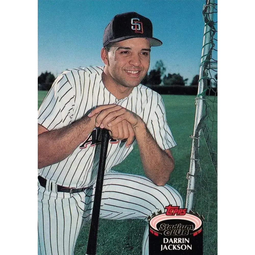 1992 Topps Stadium Club #226 Darrin Jackson NM-MT San Diego Padres Baseball Card - Baseball Card Single