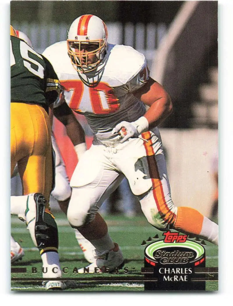 1992 Topps Stadium Club #232 Charles McRae EX Excellent Tampa Bay Buccaneers Football Card - Football Card Single