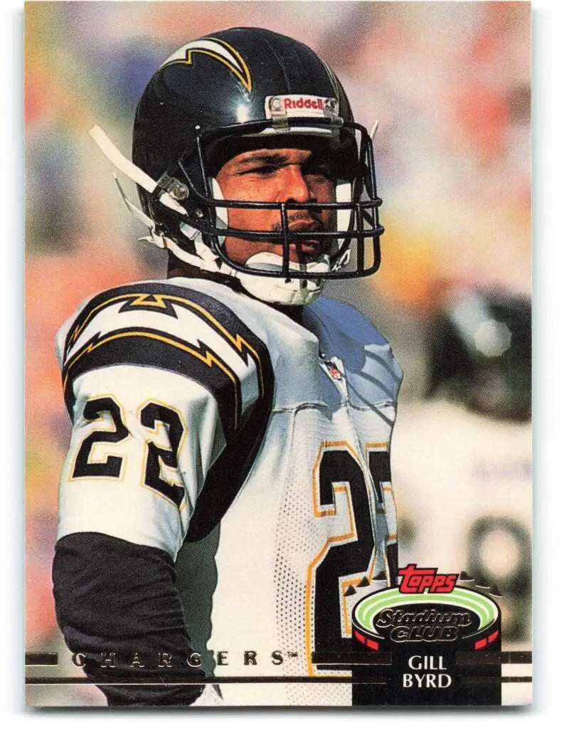 1992 Topps Stadium Club #238 Gill Byrd EX Excellent San Diego Chargers Football Card - Football Card Single