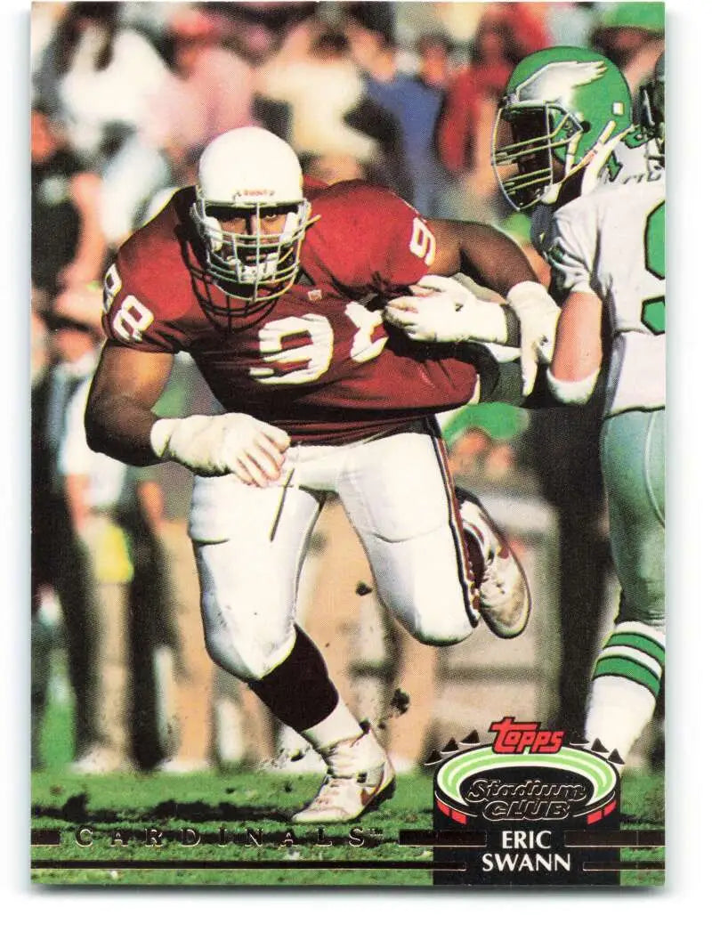 1992 Topps Stadium Club #252 Eric Swann EX Excellent Phoenix Cardinals Football Card - Football Card Single