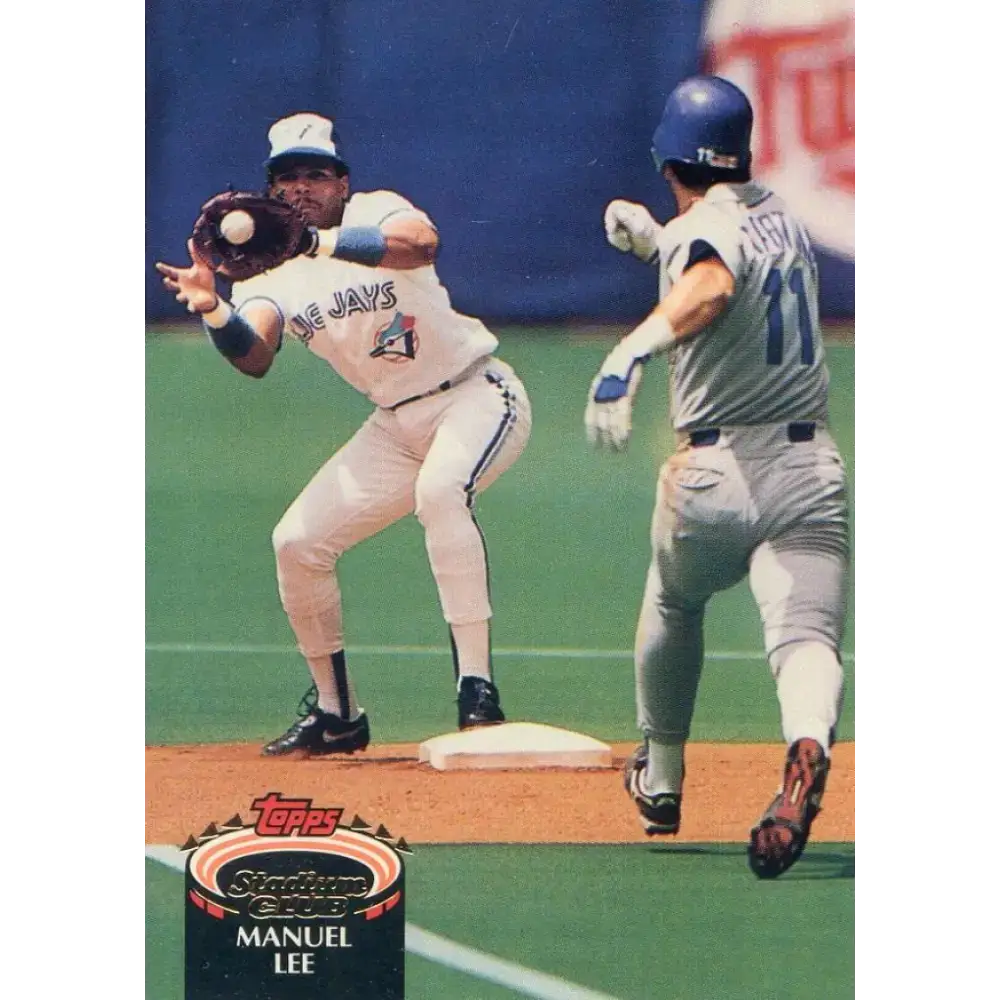 1992 Topps Stadium Club #283 Manuel Lee NM-MT Toronto Blue Jays Baseball Card - Baseball Card Single