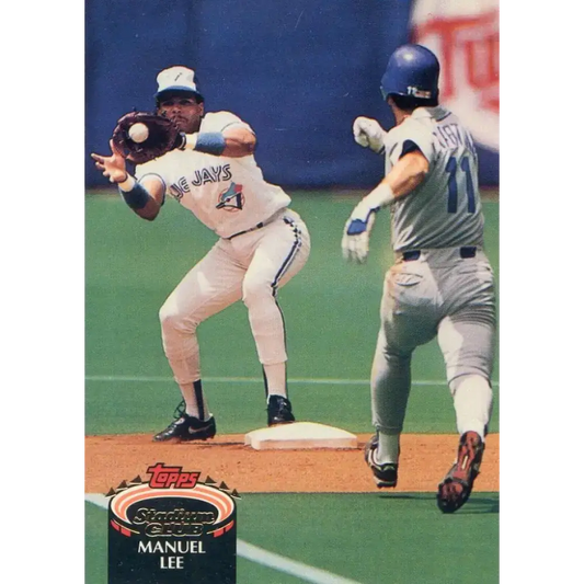 1992 Topps Stadium Club #283 Manuel Lee NM-MT Toronto Blue Jays Baseball Card - Baseball Card Single