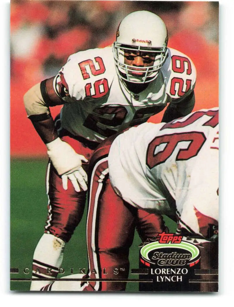 1992 Topps Stadium Club #319 Lorenzo Lynch EX Excellent Phoenix Cardinals Football Card