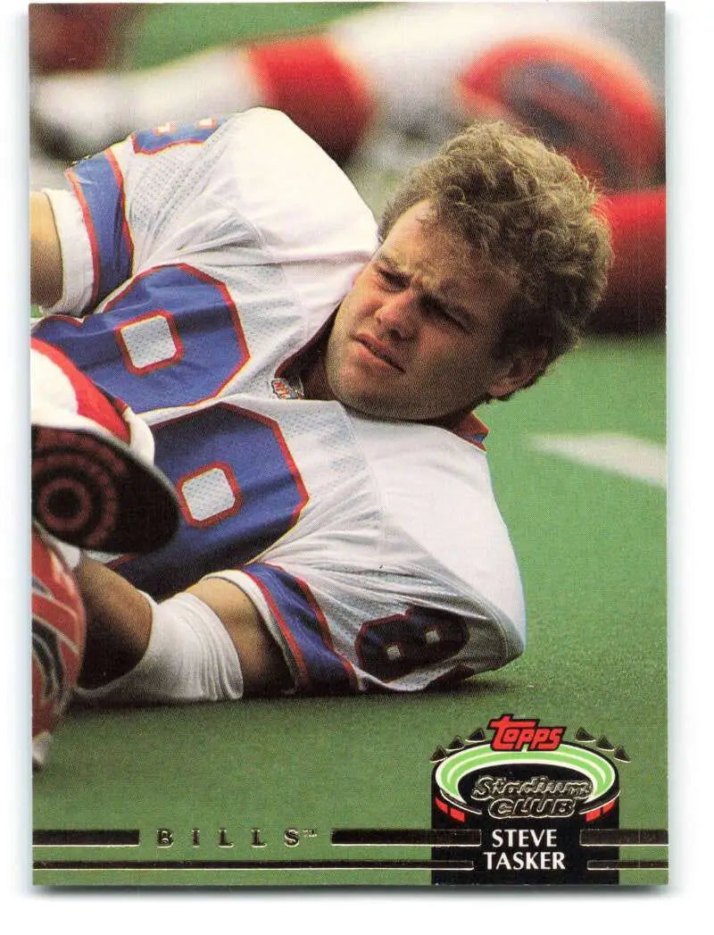 1992 Topps Stadium Club #358 Steve Tasker EX Excellent Buffalo Bills Football Card - Football Card Single