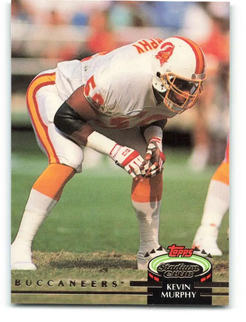 1992 Topps Stadium Club #386 Kevin Murphy EX Excellent Tampa Bay Buccaneers Football Card