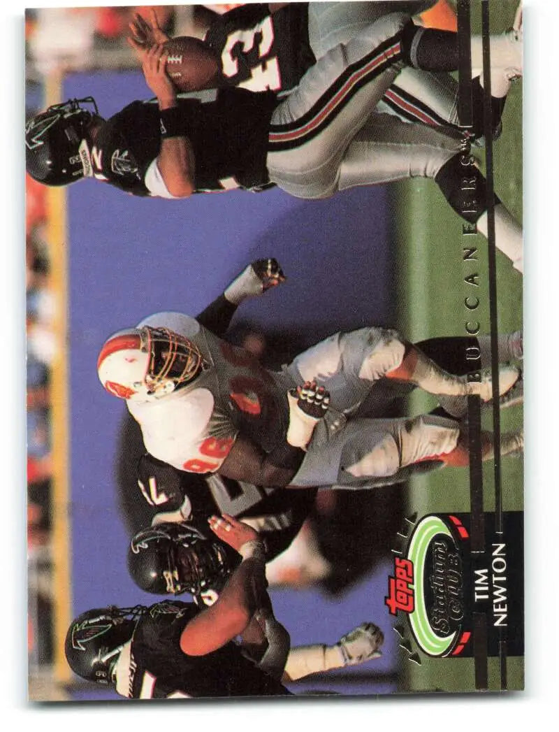 1992 Topps Stadium Club #417 Tim Newton EX Excellent Tampa Bay Buccaneers Football Card