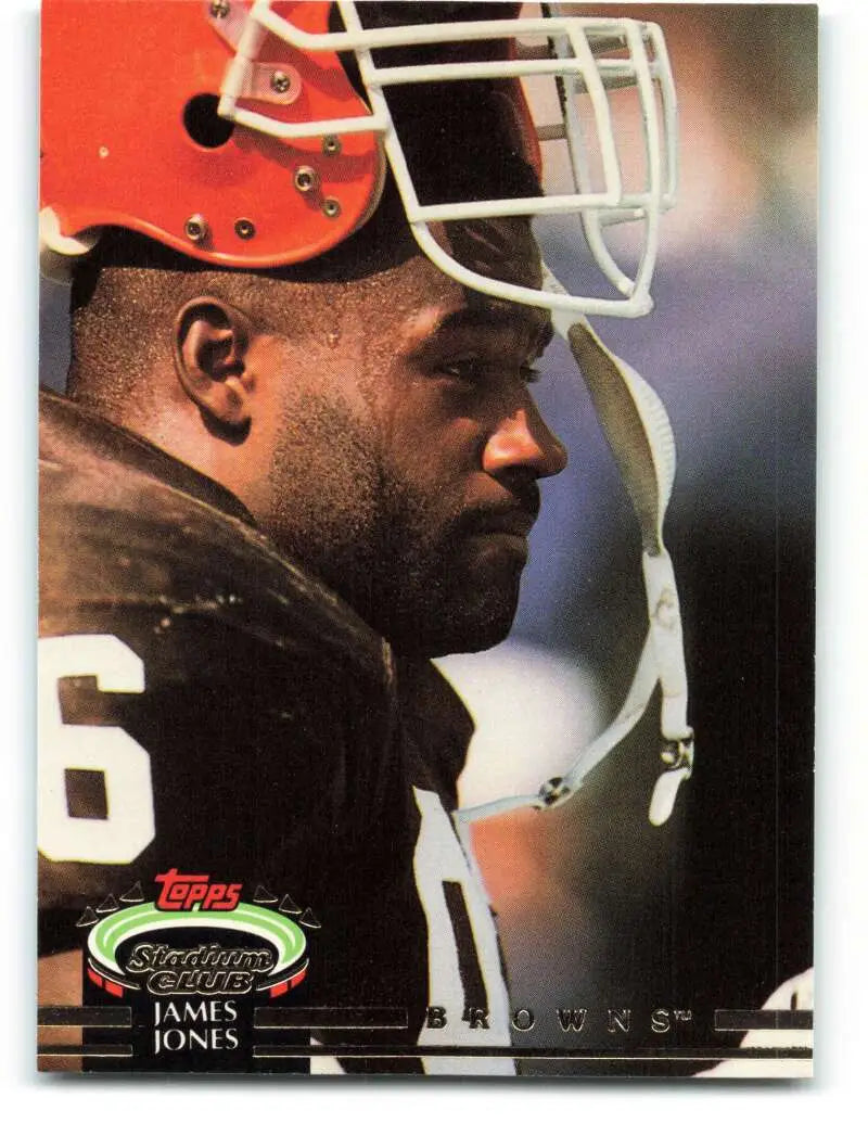 1992 Topps Stadium Club #442 James Jones EX Excellent Cleveland Browns Football Card