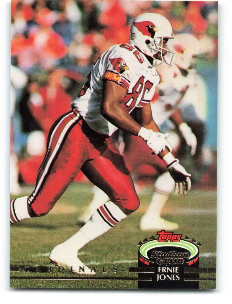 1992 Topps Stadium Club #474 Ernie Jones EX Excellent Phoenix Cardinals Football Card - Football Card Single