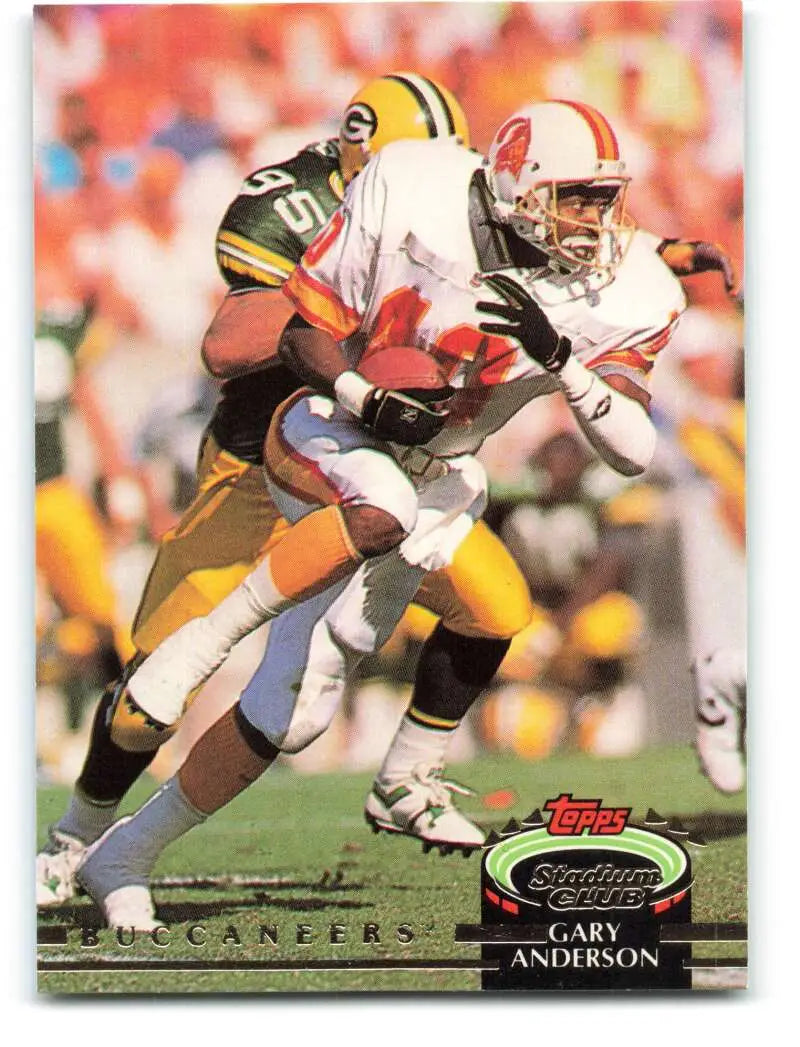 1992 Topps Stadium Club #492 Gary Anderson EX Excellent Tampa Bay Buccaneers Football Card - Football Card Single