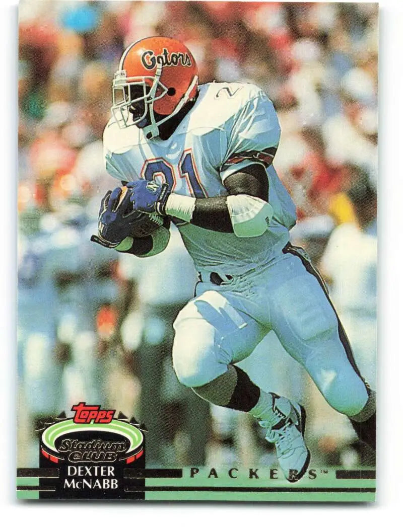 1992 Topps Stadium Club #509 Dexter McNabb EX Excellent RC Rookie Green Bay Packers Football Card - Football Card Single