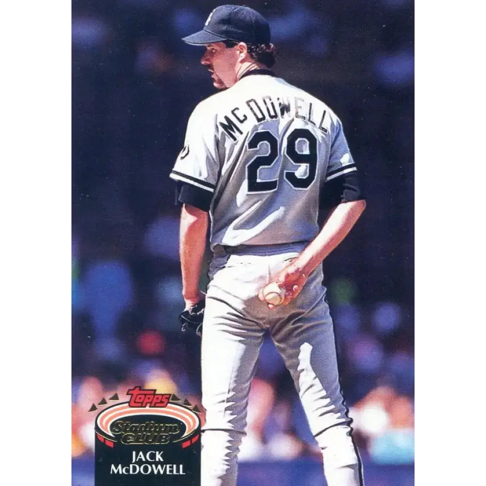 1992 Topps Stadium Club #52 Jack McDowell NM-MT Chicago White Sox Baseball Card - Baseball Card Single