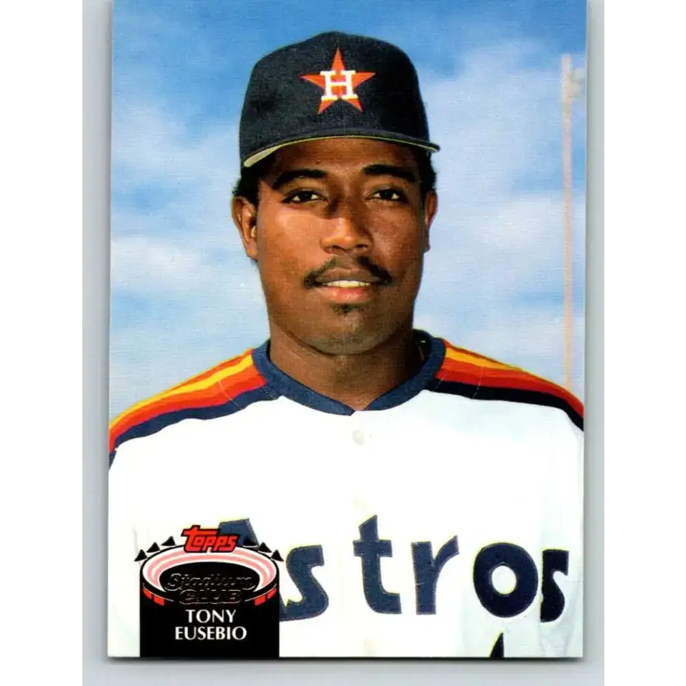 1992 Topps Stadium Club #546 Tony Eusebio NM-MT RC Rookie Houston Astros Baseball Card - Baseball Card Single