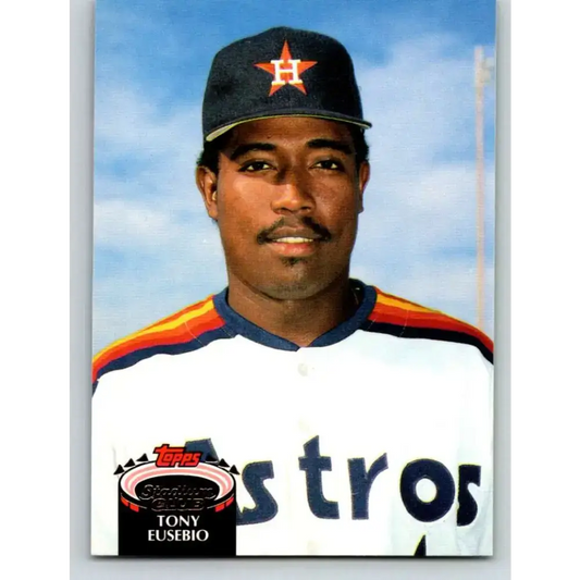 1992 Topps Stadium Club #546 Tony Eusebio NM-MT RC Rookie Houston Astros Baseball Card - Baseball Card Single