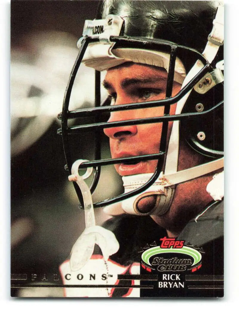 1992 Topps Stadium Club #557 Rick Bryan EX Excellent Atlanta Falcons Football Card - Football Card Single