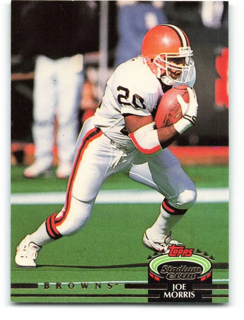 1992 Topps Stadium Club #560 Joe Morris EX Excellent Cleveland Browns Football Card - Football Card Single
