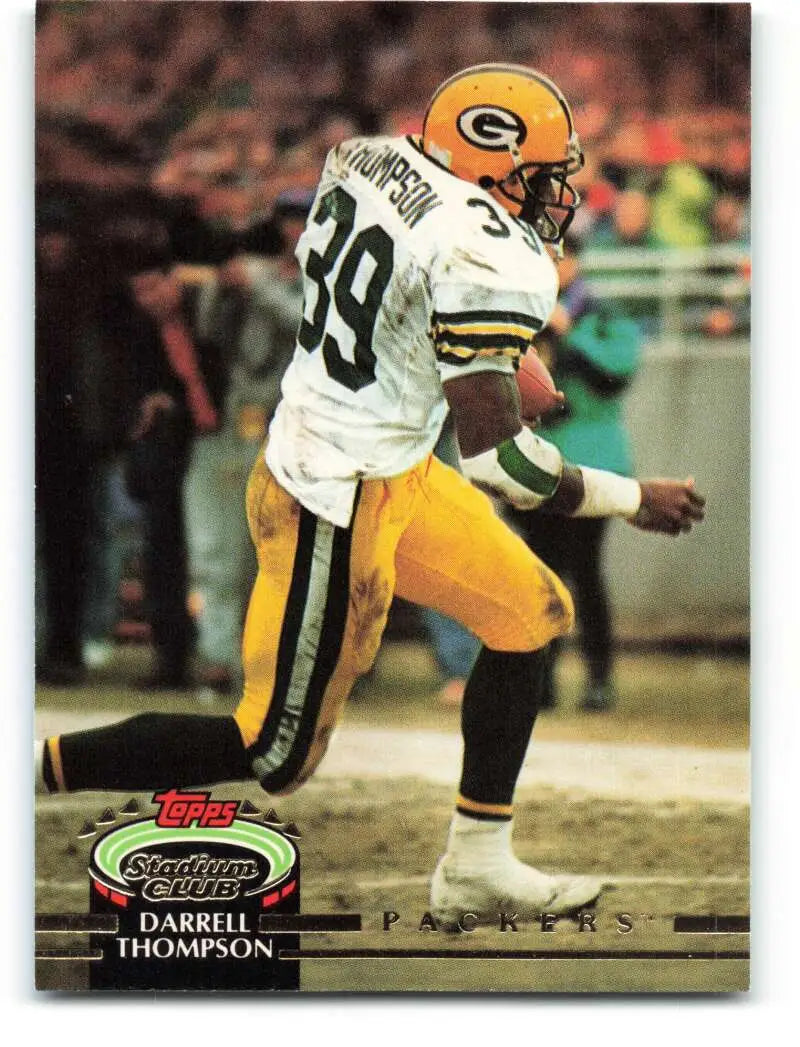 1992 Topps Stadium Club #564 Darrell Thompson EX Excellent Green Bay Packers Football Card - Football Card Single