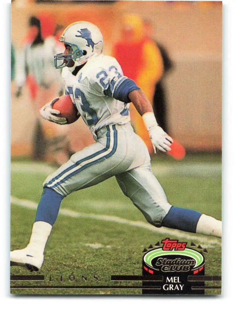 1992 Topps Stadium Club #575 Mel Gray EX Excellent Detroit Lions Football Card - Football Card Single