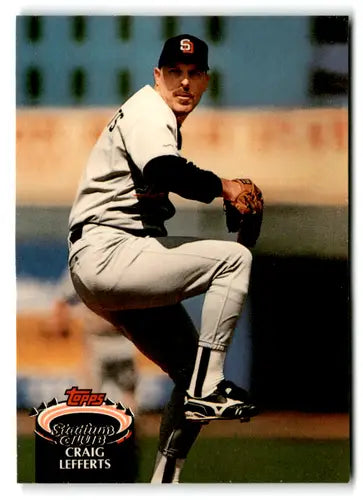 1992 Topps Stadium Club #618 Craig Lefferts NM-MT Padres ID:76035 - Baseball Card Single