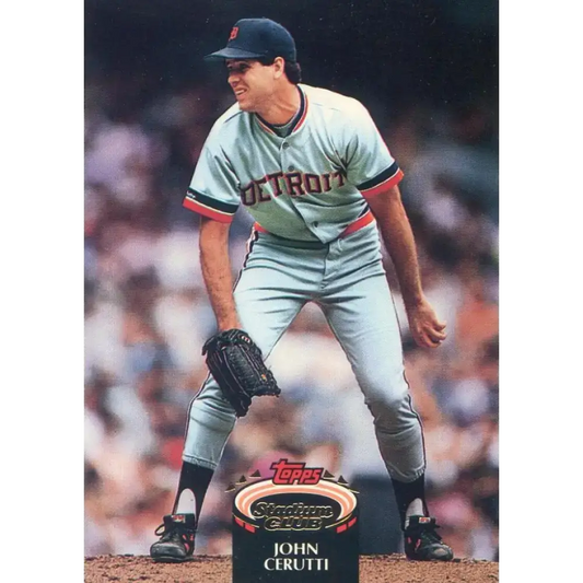 1992 Topps Stadium Club #71 John Cerutti NM-MT Detroit Tigers Baseball Card - Baseball Card Single