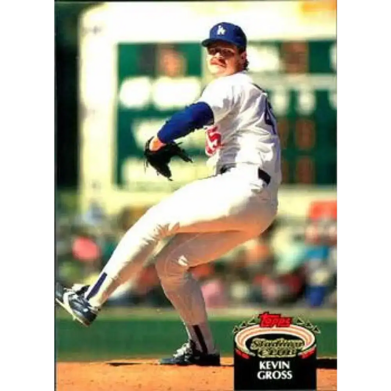 1992 Topps Stadium Club #72 Kevin Gross NM-MT Los Angeles Dodgers Baseball Card - Baseball Card Single
