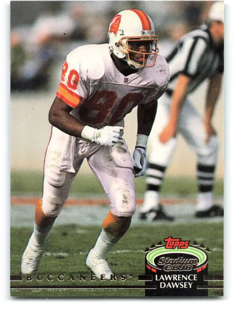 1992 Topps Stadium Club #87 Lawrence Dawsey EX Excellent Tampa Bay Buccaneers Football Card - Football Card Single