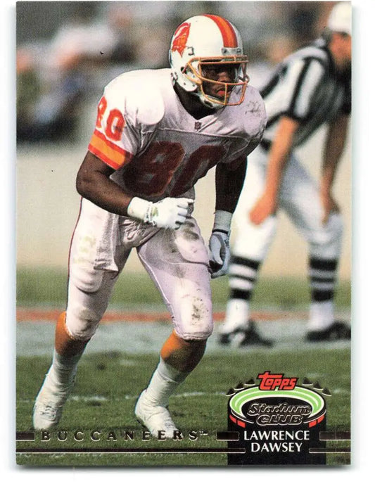 1992 Topps Stadium Club #87 Lawrence Dawsey EX Excellent Tampa Bay Buccaneers Football Card - Football Card Single