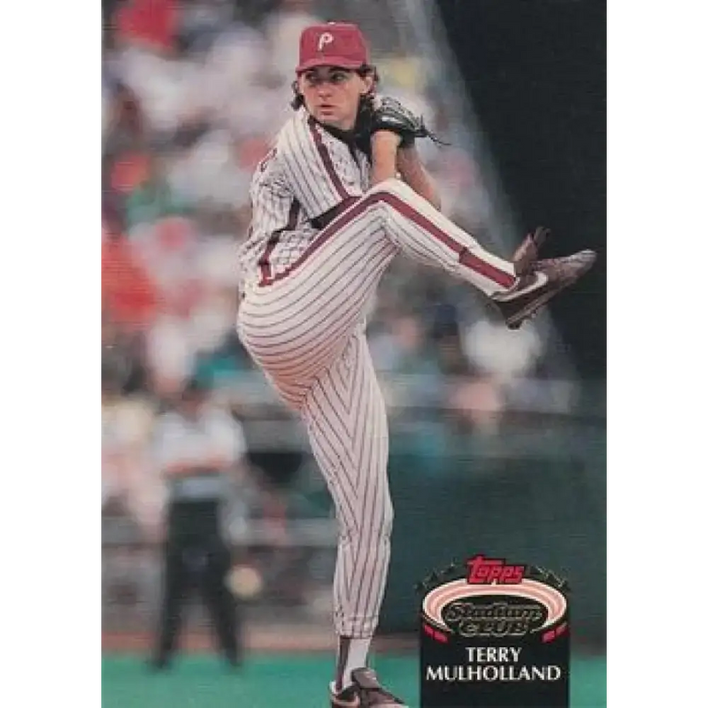 1992 Topps Stadium Club #98 Terry Mulholland NM-MT Philadelphia Phillies Baseball Card - Baseball Card Single