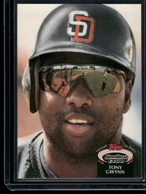 1992 Topps Stadium Club Tony Gwynn #825 Baseball - Baseball Card Single