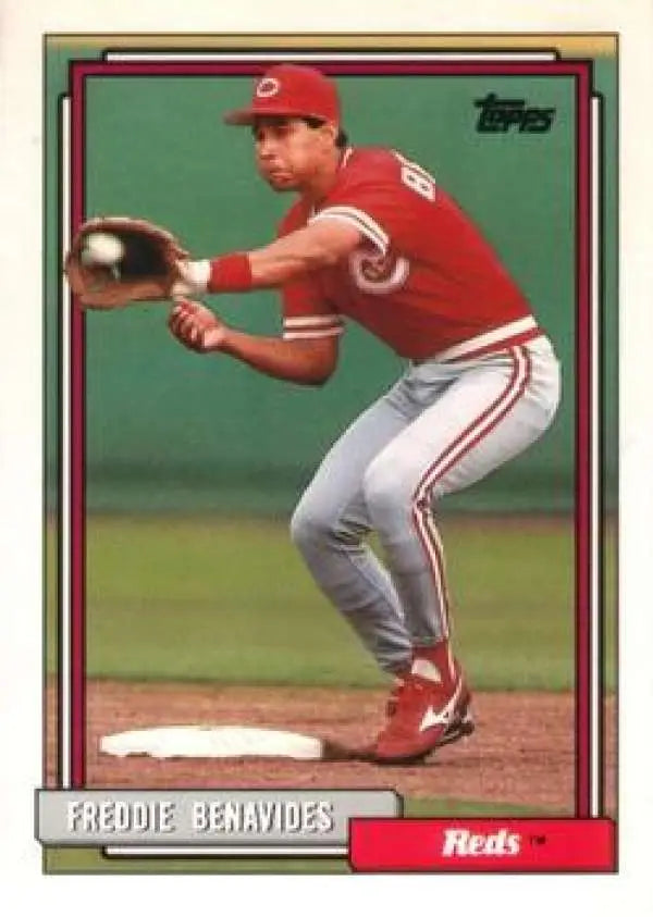 1992 Topps Traded #10T Freddie Benavides NM-MT Cincinnati Reds Baseball Card - Baseball Card Single