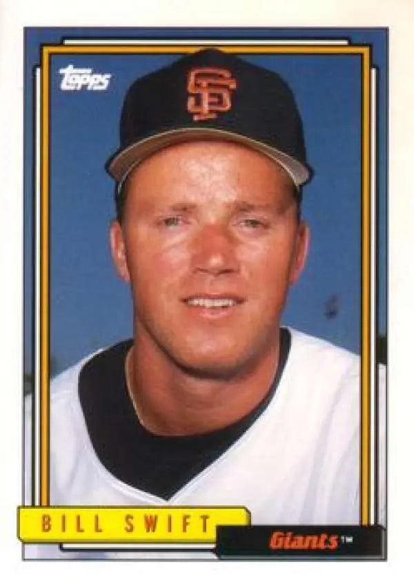 1992 Topps Traded #114T Bill Swift NM-MT San Francisco Giants Baseball Card - Baseball Card Single