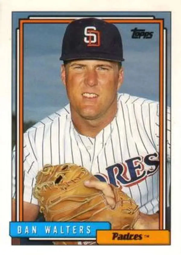 1992 Topps Traded #127T Dan Walters NM-MT San Diego Padres Baseball Card - Baseball Card Single