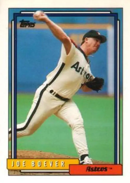 1992 Topps Traded #12T Joe Boever NM-MT Houston Astros Baseball Card - Baseball Card Single