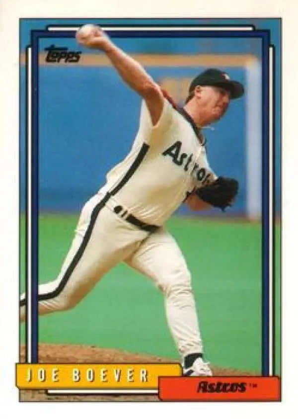 1992 Topps Traded #12T Joe Boever NM-MT Houston Astros Baseball Card - Baseball Card Single